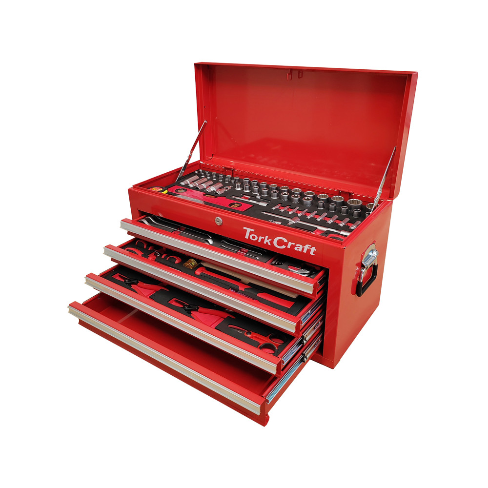Top Box 254pc 4 Drawer & Top Tray Pro Tool Box